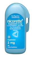 NICORETTE freshmint 2 mg Lutschtabletten gepresst