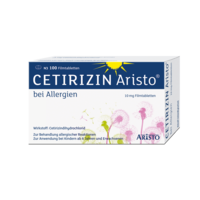 CETIRIZIN Aristo bei Allergien 10 mg Filmtabletten