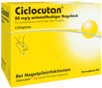 CICLOCUTAN 80 mg/g wirkstoffhaltiger Nagellack