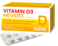 VITAMIN D3 HEVERT Tabletten