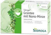 SIDROGA Wellness Grüntee m. Nana-Minze Filterb.