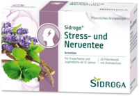 SIDROGA Stress- und Nerventee Filterbeutel