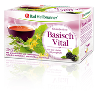 BAD HEILBRUNNER Kräutertee Basisch Vital Fbtl.