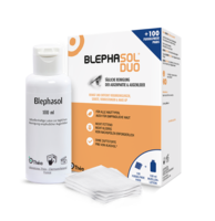 BLEPHASOL Duo 100 ml Lotion+100 Reinigungspads