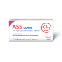 ASS STADA 100 mg magensaftresistente Tabletten