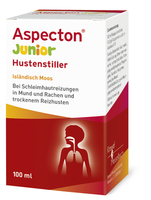 ASPECTON Junior Hustenstiller Isländisch Moos Saft