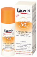 EUCERIN Sun Gel-Creme Oil Contr.Anti-Gl.Eff.LSF50+