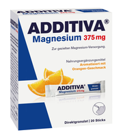 ADDITIVA Magnesium 375 mg Sticks Orange