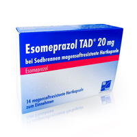 ESOMEPRAZOL TAD 20 mg bei Sodbrennen msr.Hartkaps.