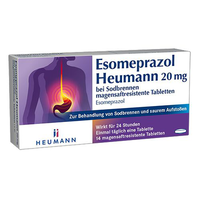 ESOMEPRAZOL Heumann 20 mg bei Sodbrennen msr.Tabl.