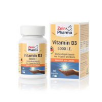 VITAMIN D3 5000 I.E. Wochendepot Kapseln