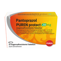 PANTOPRAZOL PUREN protect 20 mg magensaftres.Tabl.