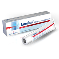 EMULUS 25 mg/g + 25 mg/g Creme