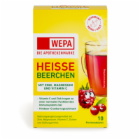 APODAY heiße Beerchen Neu WEPA heiße Beerchen+Vit.C+Zink+Magnesium Pulver [PZN:18336918] 