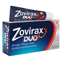 ZOVIRAX Duo 50 mg/g / 10 mg/g Creme