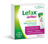 LEFAX intens Lemon Fresh Mikro Granul.250 mg Sim.