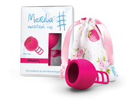 MERULA Menstrual Cup strawberry pink