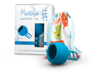 MERULA Menstrual Cup mermaid blau