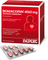 BOMACORIN 450 mg Weißdorntabletten