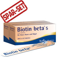 BIOTIN BETA 5 Tabletten