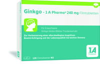 GINKGO-1A Pharma 240 mg Filmtabletten