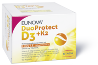 EUNOVA DuoProtect D3+K2 2000 I.E./80 µg Kapseln