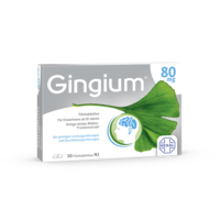 GINGIUM 80 mg Filmtabletten