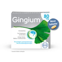 GINGIUM 80 mg Filmtabletten