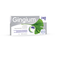 GINGIUM 240 mg Filmtabletten