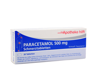 PARACETAMOL 500 mg Die Apotheke hilft Tabletten