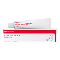 Hydrocortison AL 0,5 % Creme bei allergischen Erkrankungen der Haut