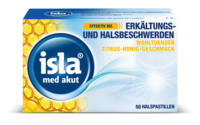 ISLA MED akut Zitrus-Honig Pastillen