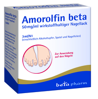 AMOROLFIN beta 50 mg/ml wirkstoffhalt.Nagellack