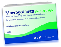 MACROGOL beta plus Elektrolyte Plv.z.H.e.L.z.Einn.