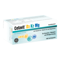 CEFAVIT D3 K2 Mg 7.000 I.E. Hartkapseln