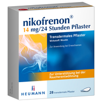 NIKOFRENON 14 mg/24 Stunden Pflaster transdermal