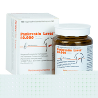 PANKREATIN Laves 10.000 Ph.Eur.-Einh.msr.Hartkaps.