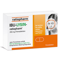 IBU-LYSIN-ratiopharm 293 mg Filmtabletten