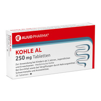 Kohle AL 250 mg Tabletten bei Durchfall