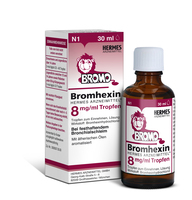 BROMHEXIN Hermes Arzneimittel 8 mg/ml Tropfen