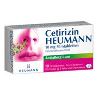 CETIRIZIN Heumann 10 mg Filmtabletten