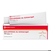 Diclofenac AL Schmerzgel 10 mg / g für akute Muskelschmerzen bei Erwachsenen