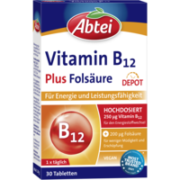 ABTEI Vitamin B12 Plus Folsäure Depot Tabletten