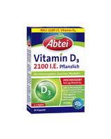 ABTEI Vitamin D3 2100 I.E. pflanzlich Kapseln