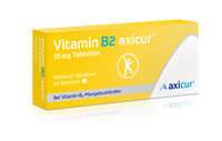 VITAMIN B2 AXICUR 10 mg Tabletten