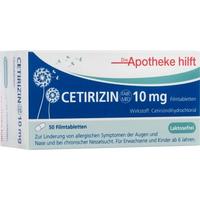 CETIRIZIN Fair-Med Healthcare 10 mg Filmtabletten