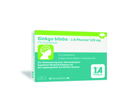 GINKGO BILOBA-1A Pharma 120 mg Filmtabletten