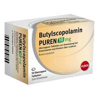 BUTYLSCOPOLAMIN PUREN 10 mg überzogene Tab.