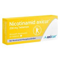 NICOTINAMID axicur 200 mg Tabletten