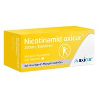 NICOTINAMID axicur 200 mg Tabletten